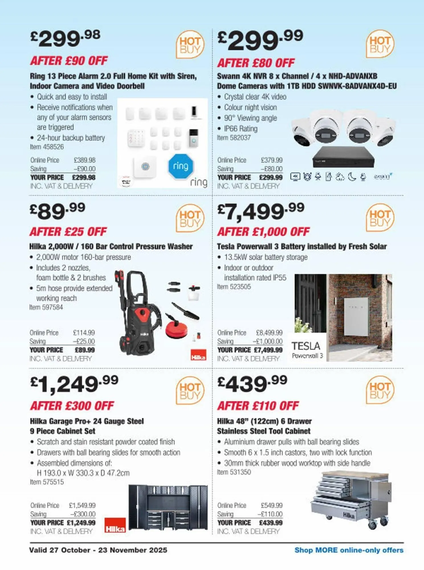 Costco leaflet from 27 October to 23 November 2025 - Catalogue Page 31