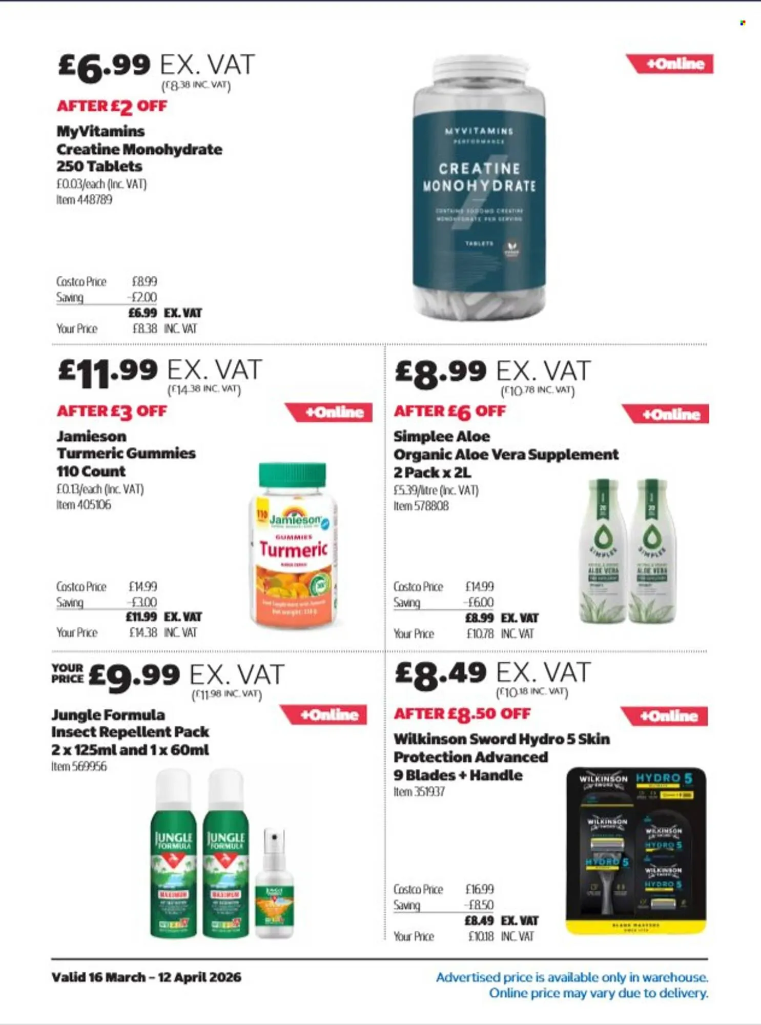 Costco leaflet from 16 March to 12 April 2026 - Catalogue Page 18