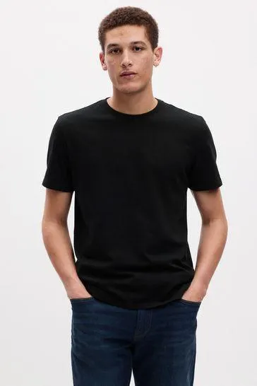 Classic Cotton Crew Neck Short Sleeve T-Shirt