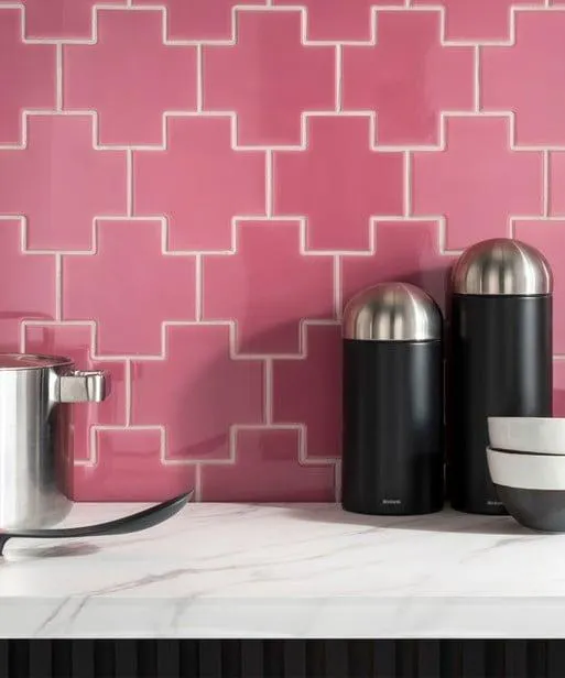 Hot Pink Tile