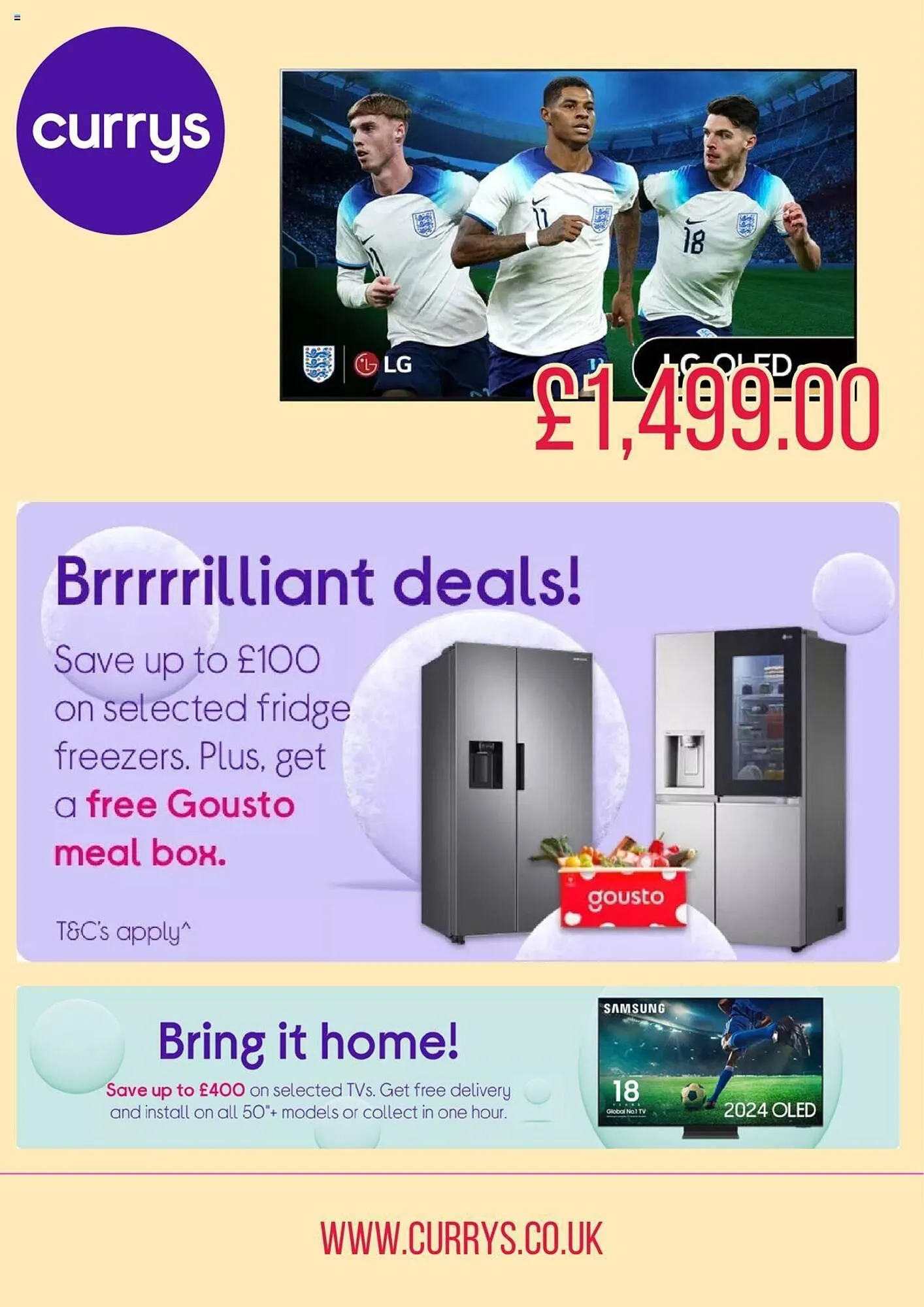 Currys PC World leaflet - 1