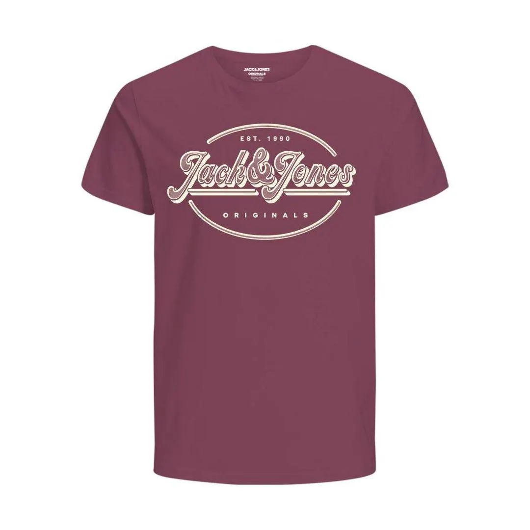 Jack & Jones Tee - Hawthorn Rose