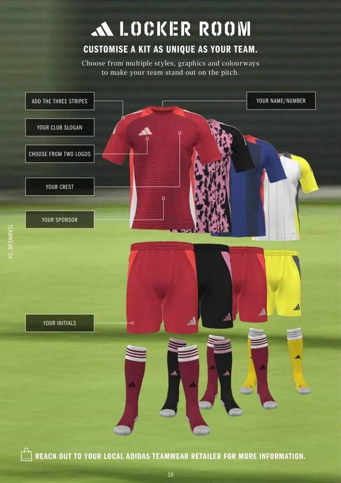 Adidas Teamwear 2024 from 11 March to 31 December 2024 - Catalogue Page 10