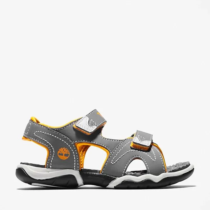Adventure Seeker 2-strap Sandal for Junior in Grey