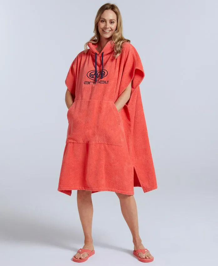 Anna Womens Organic Towelling Poncho