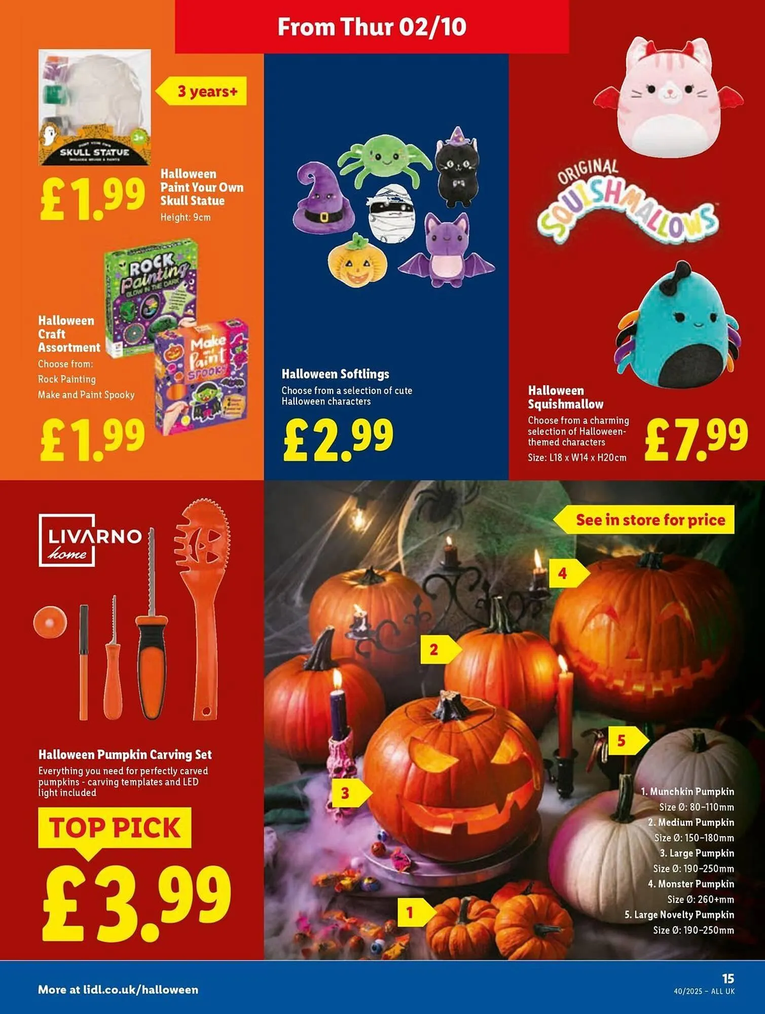 Lidl leaflet from 2 October to 8 October 2025 - Catalogue Page 15