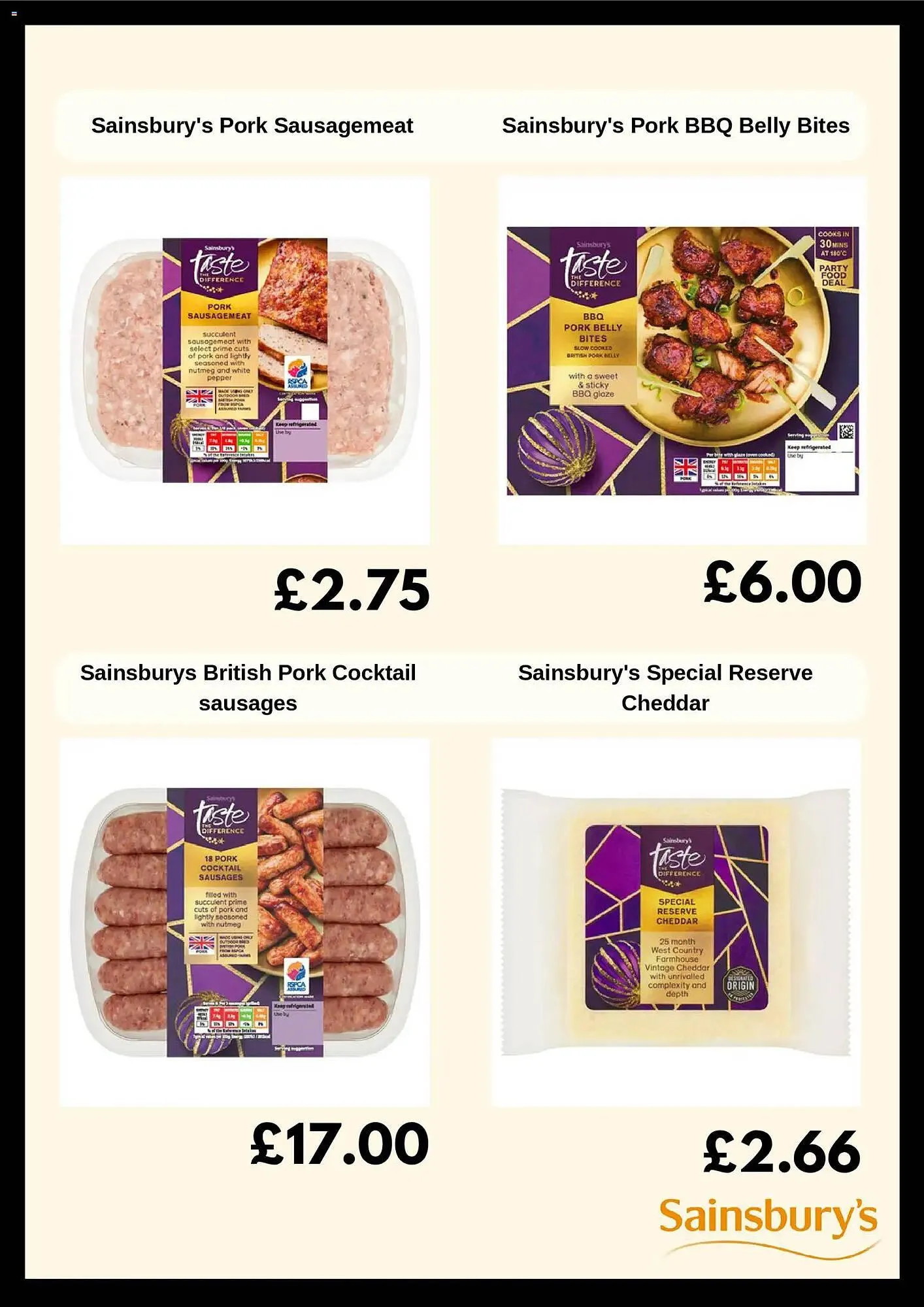 Sainsbury's leaflet from 23 December to 30 December 2025 - Catalogue Page 3