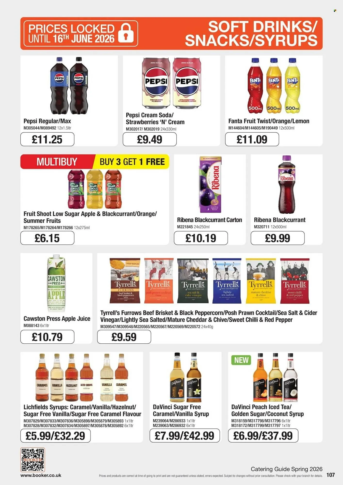 Booker Wholesale brochure from 4 March to 16 June 2026 - Catalogue Page 107