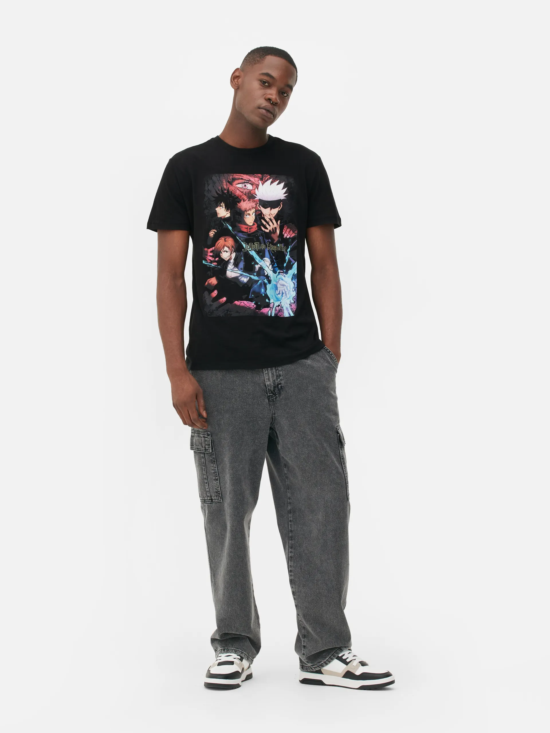 T-shirt gráfica Jujutsu Kaisen