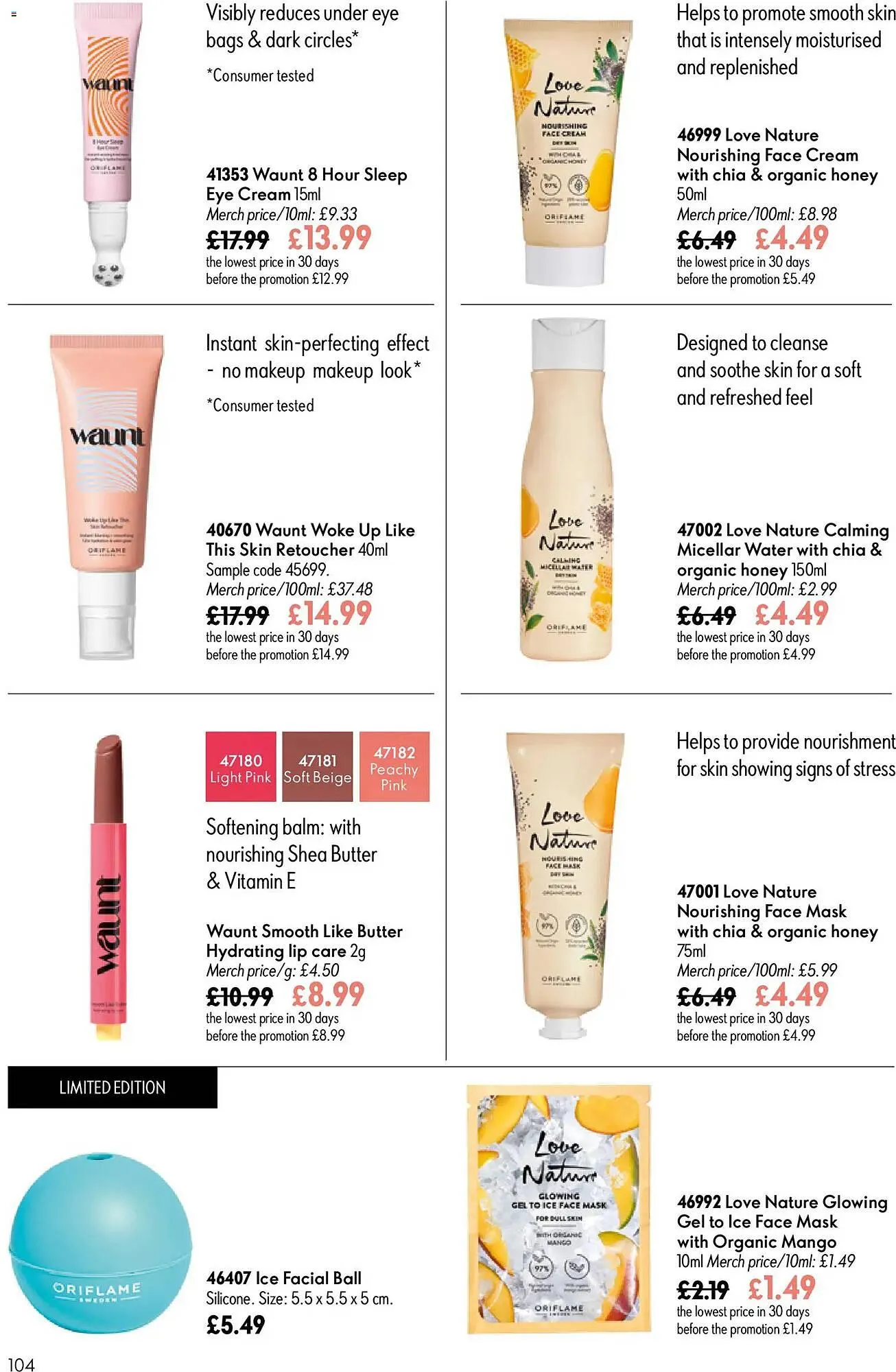 Oriflame catalogue from 17 June to 8 July 2026 - Catalogue Page 104