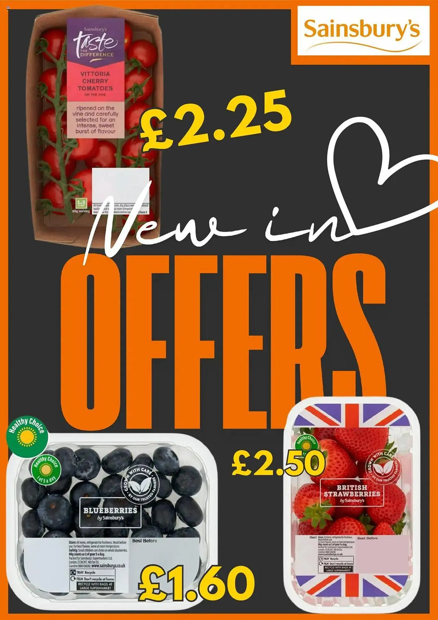 Sainsburys leaflet - 1