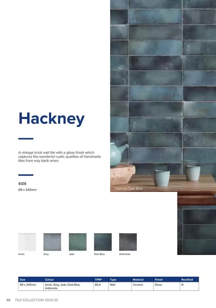 Tile Collection from 14 January to 31 May 2025 - Catalogue Page 66