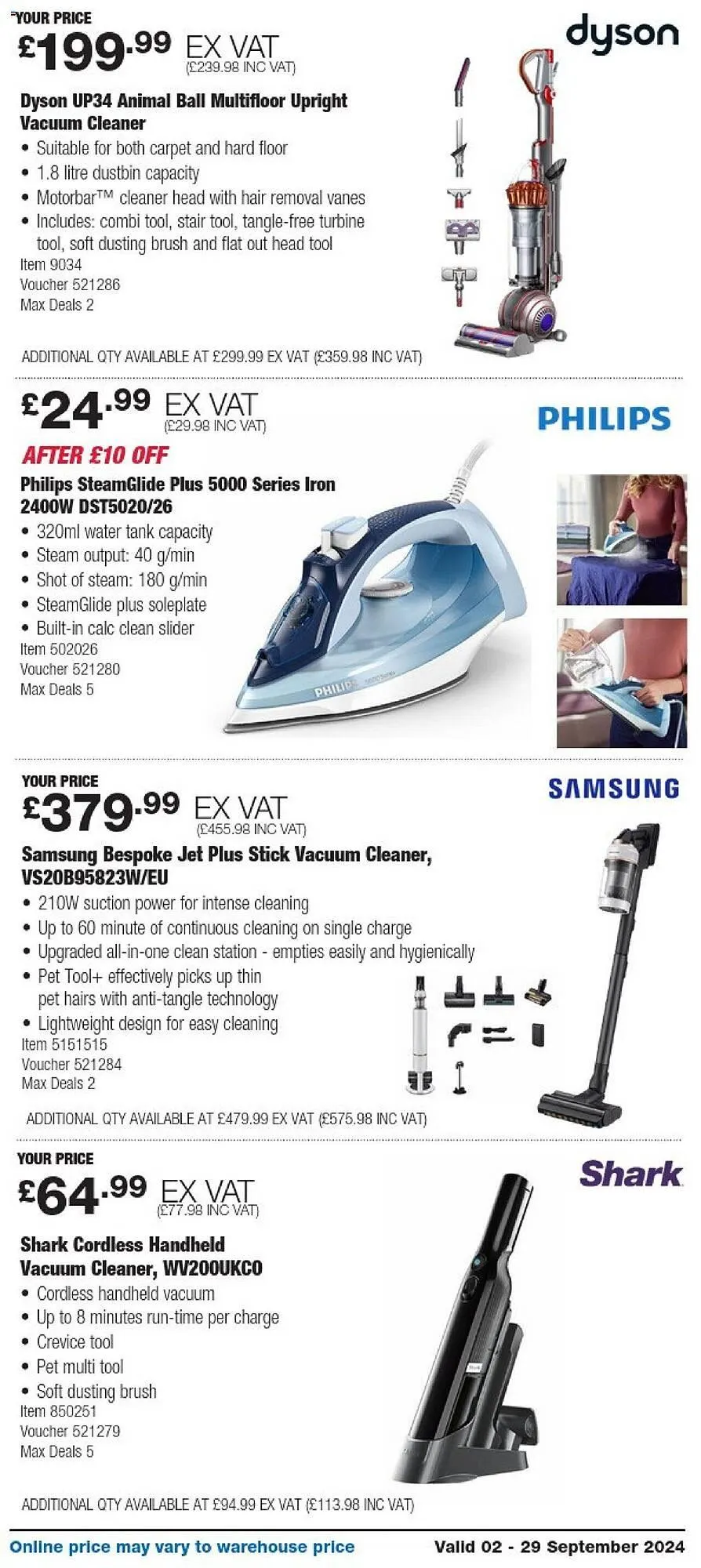Costco leaflet from 2 September to 29 September 2024 - Catalogue Page 3