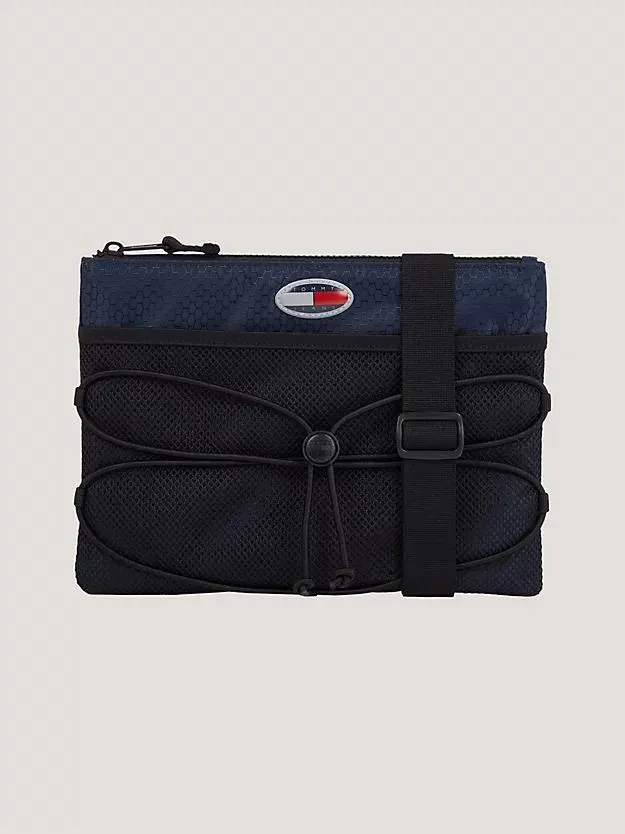 Logo Mesh Skater Sacoche Bag