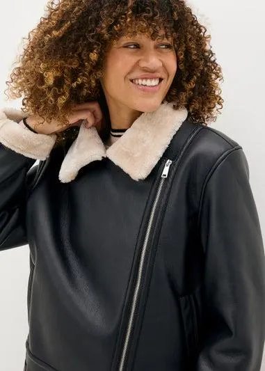 Black Aviator Jacket