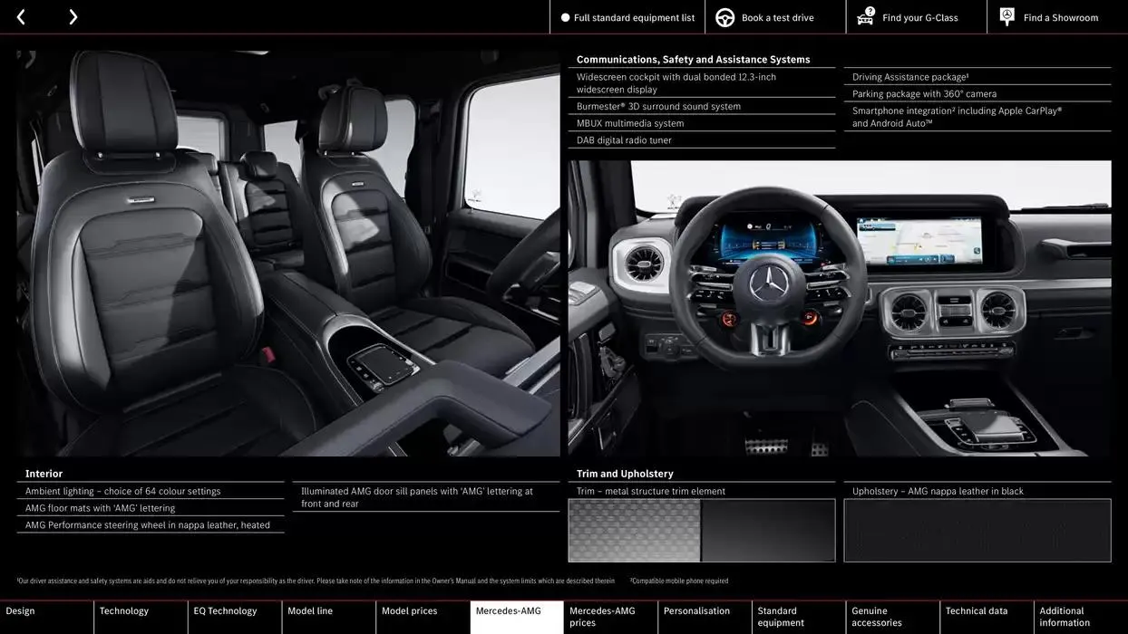 Mercedes Benz New G-Class from 11 October to 11 October 2025 - Catalogue Page 32