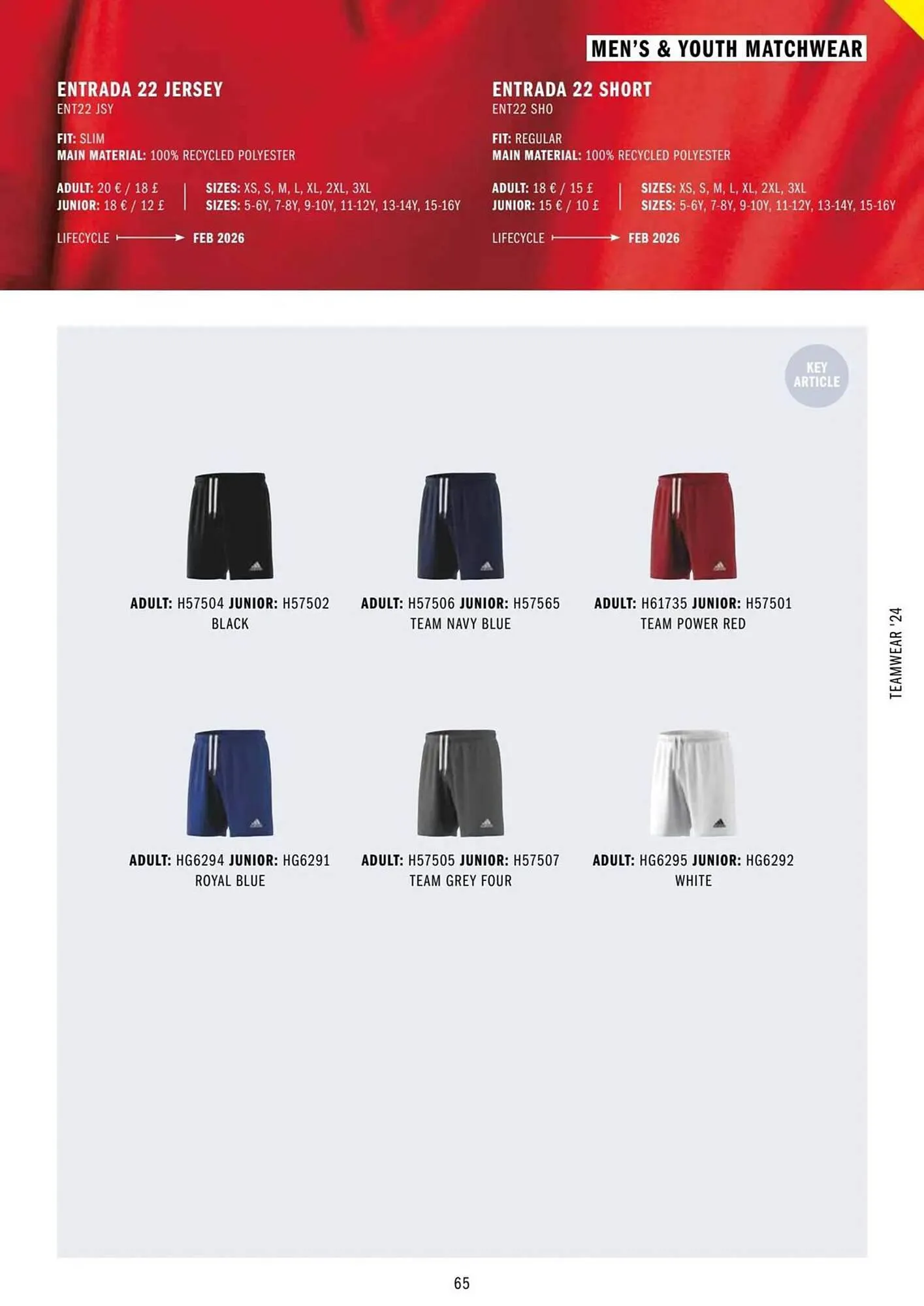 Adidas leaflet from 11 March to 31 December 2024 - Catalogue Page 65