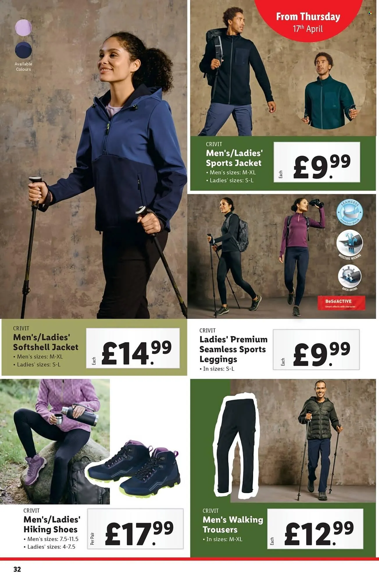 Lidl leaflet from 17 April to 23 April 2025 - Catalogue Page 32