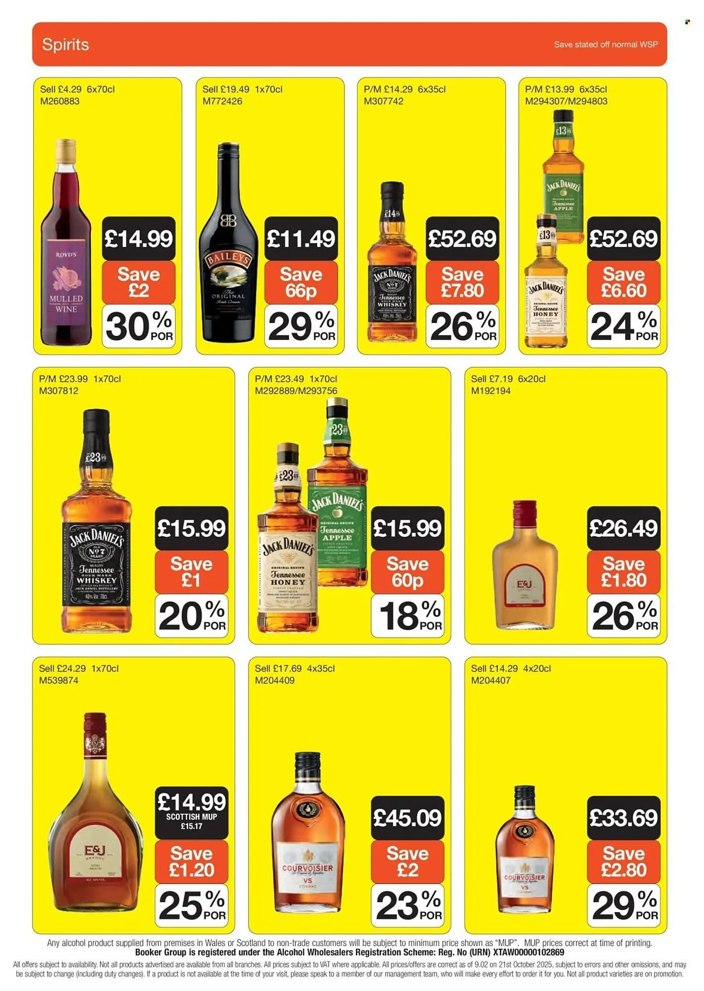 Booker Wholesale brochure from 5 November to 2 December 2025 - Catalogue Page 20