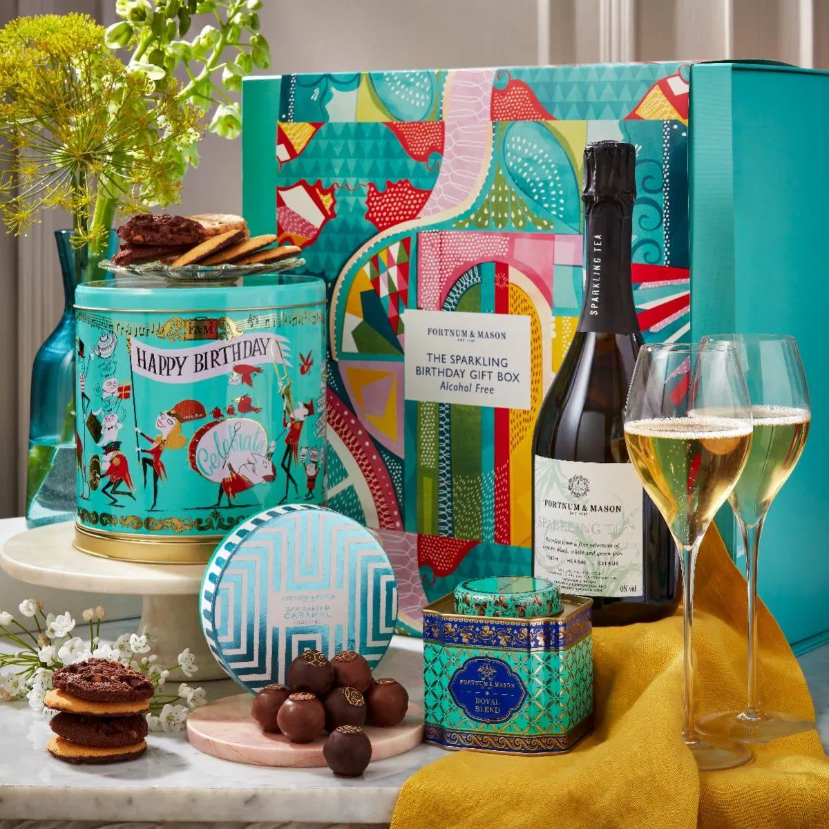 The Sparkling Birthday Gift Box, Alcohol Free