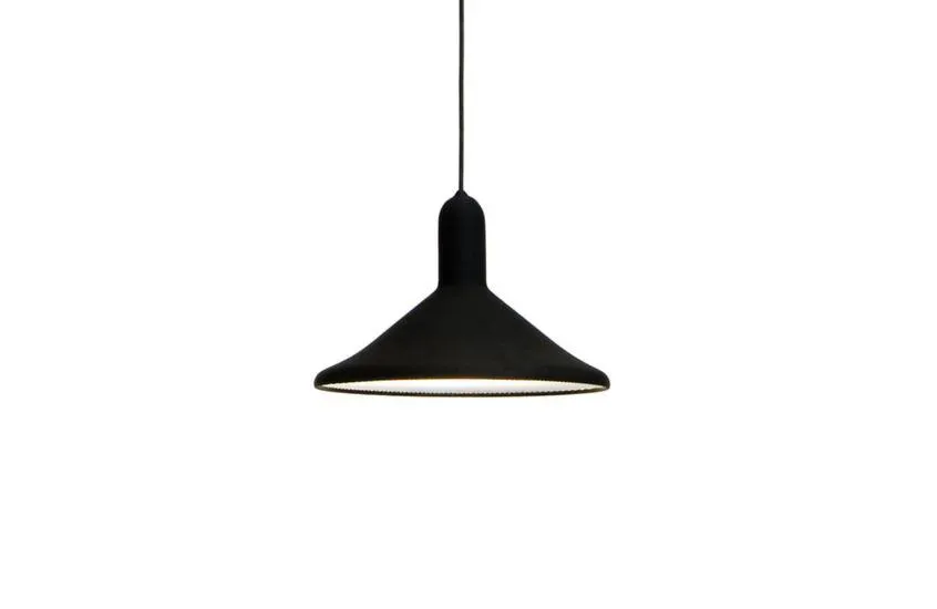 Torch S3 Cone Pendant Light Black