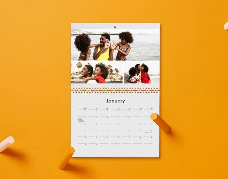 A3 Double Page Calendar