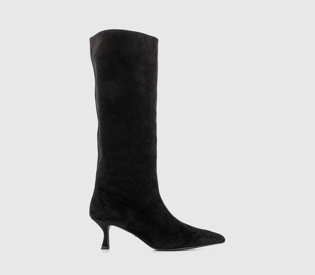 Kat Kitten Heel Knee Boots