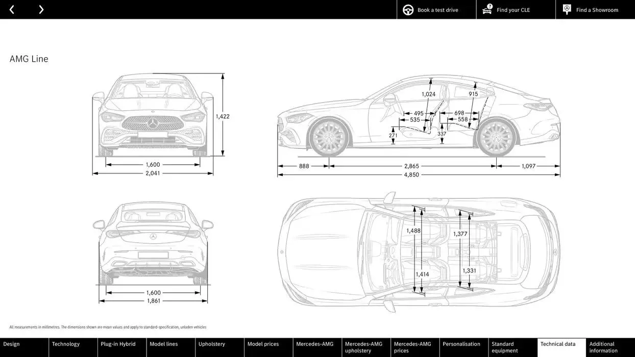 Mercedes Benz CLE Coupé from 22 October to 22 October 2025 - Catalogue Page 63