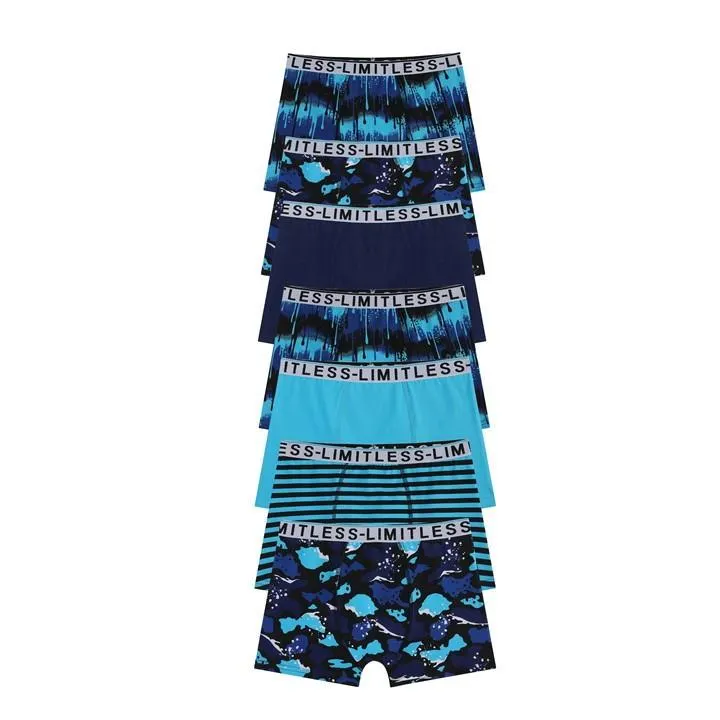 Older Boys Limitless 7PK Trunks Multi