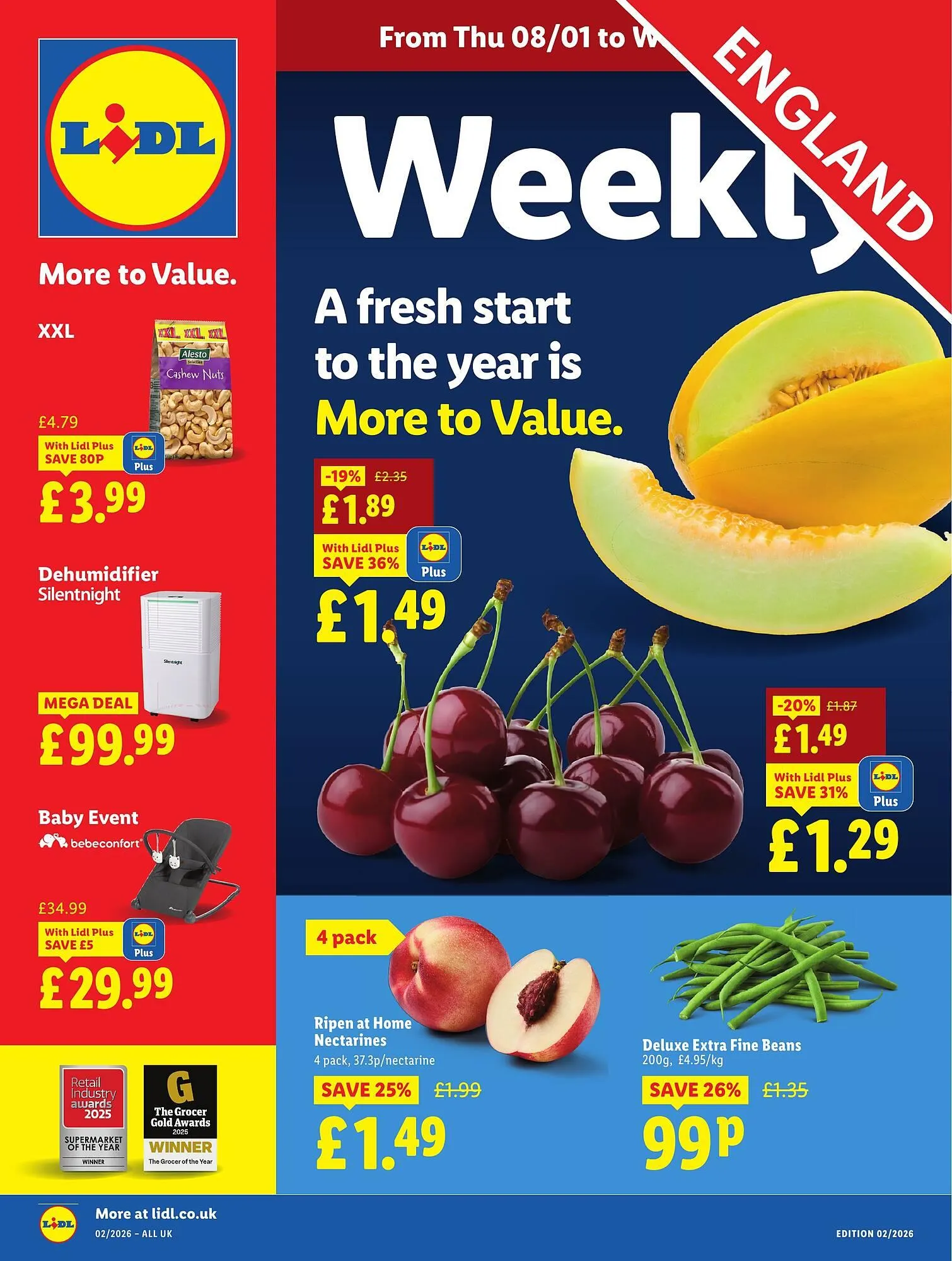 Lidl leaflet from 8 January to 14 January 2026 - Catalogue Page 1