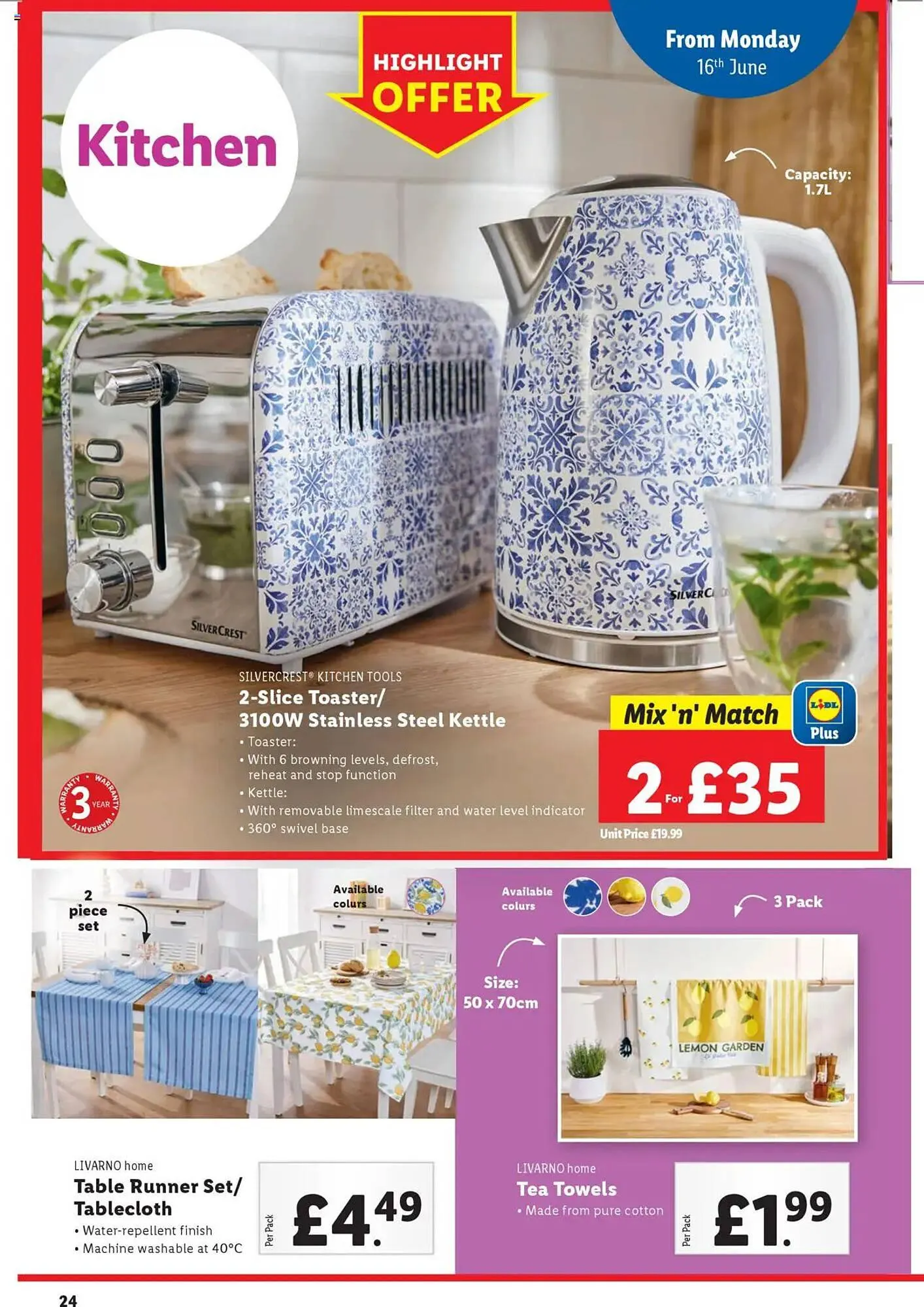 Lidl leaflet from 12 June to 18 June 2025 - Catalogue Page 24