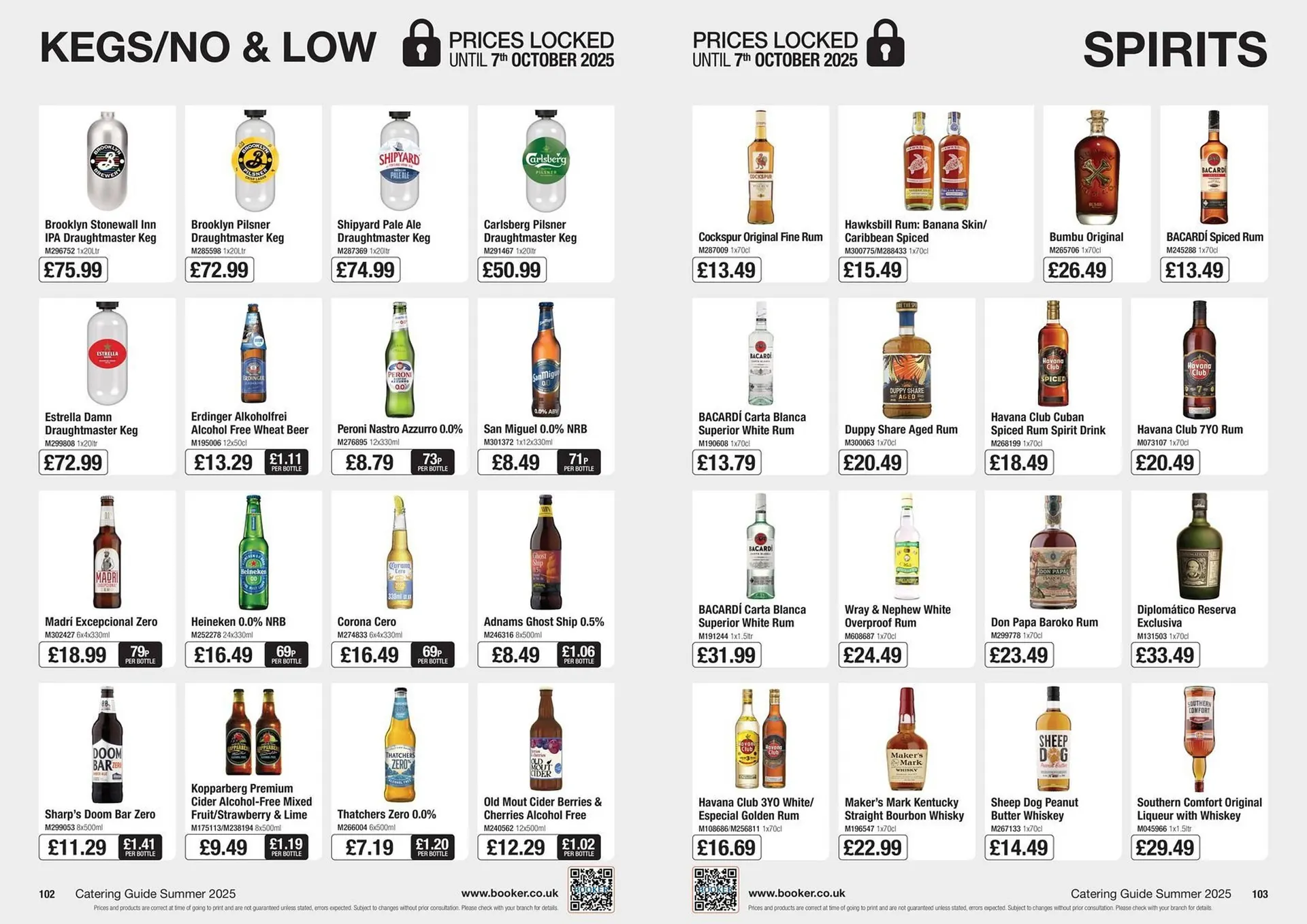 Booker Wholesale leaflet from 18 June to 7 October 2025 - Catalogue Page 52