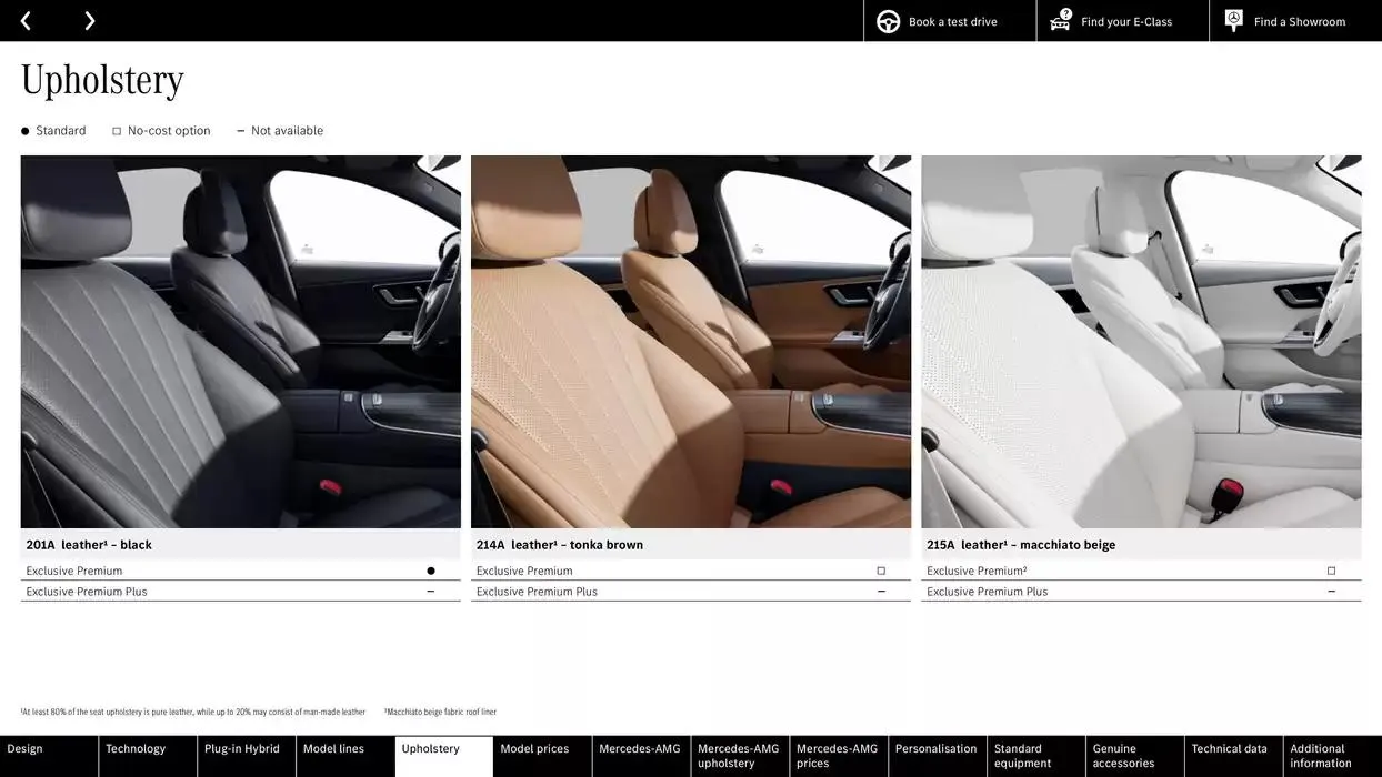 Mercedes Benz New E-Class Saloon from 17 October to 17 October 2025 - Catalogue Page 36