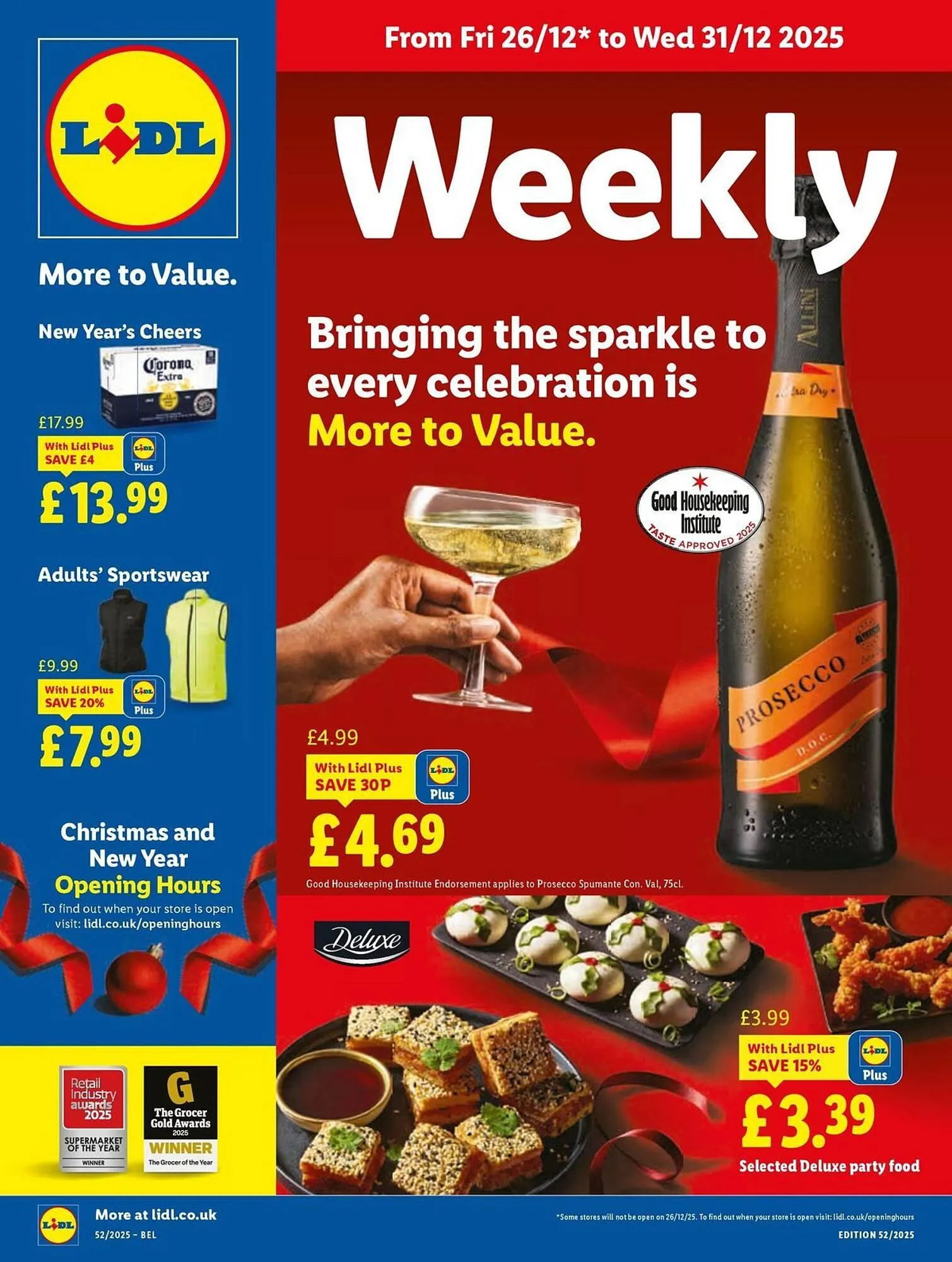 Lidl leaflet from 26 December to 31 December 2025 - Catalogue Page 1