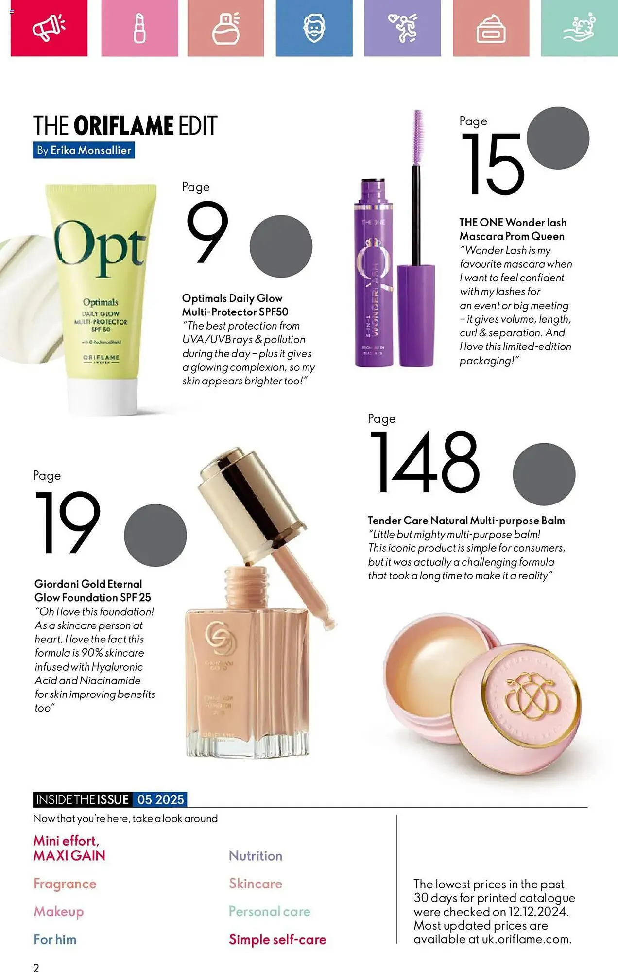 Oriflame leaflet from 27 March to 16 April 2025 - Catalogue Page 2