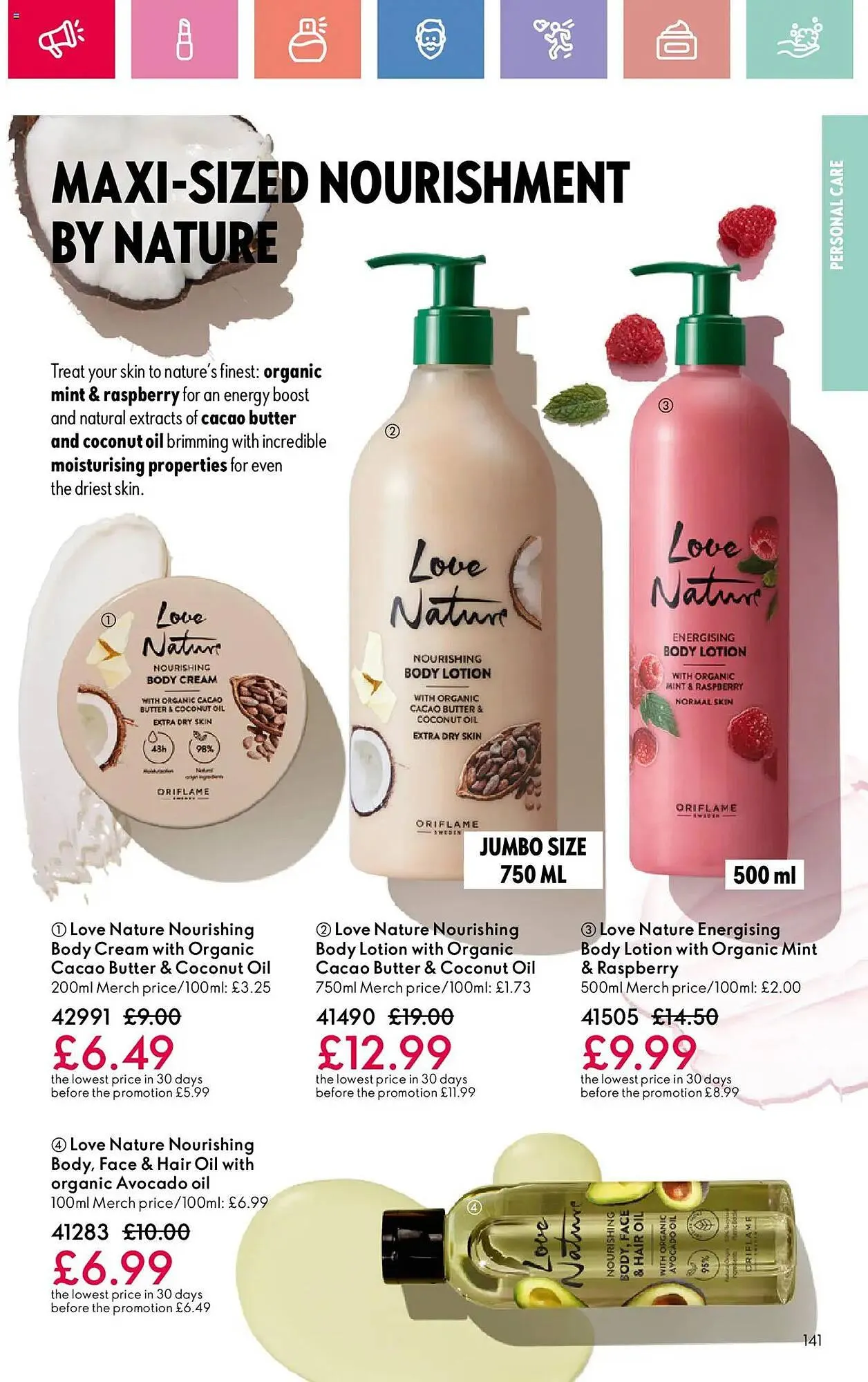 Oriflame leaflet from 10 July to 30 July 2025 - Catalogue Page 141