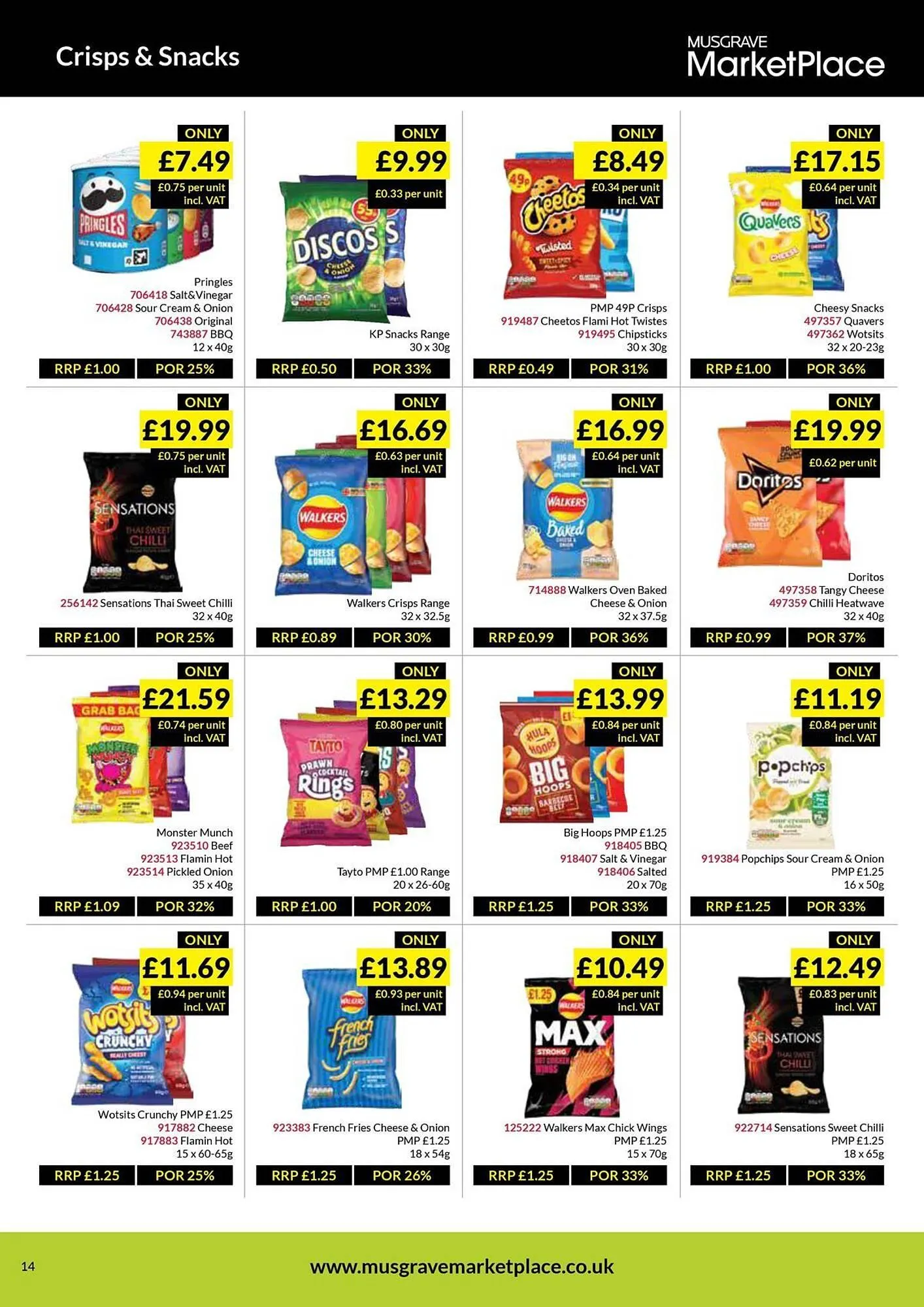 Musgrave MarketPlace leaflet from 23 April to 11 May 2025 - Catalogue Page 14