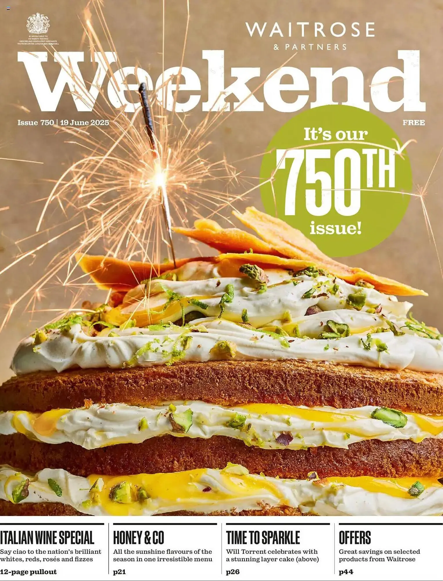 Waitrose leaflet from 19 June to 26 June 2025 - Catalogue Page 1