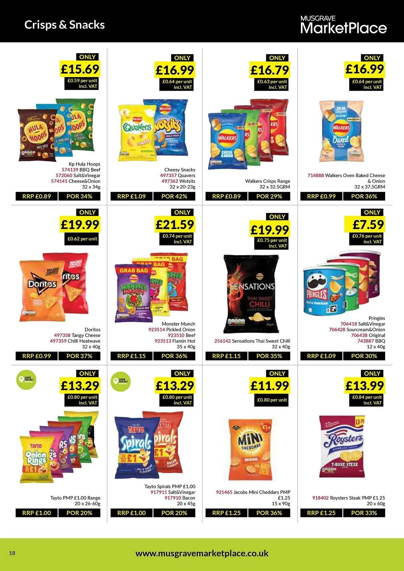 Musgrave MarketPlace leaflet from 23 June to 13 July 2025 - Catalogue Page 18