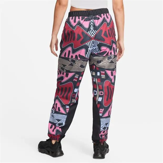 Womens High-Rise Woven Joggers