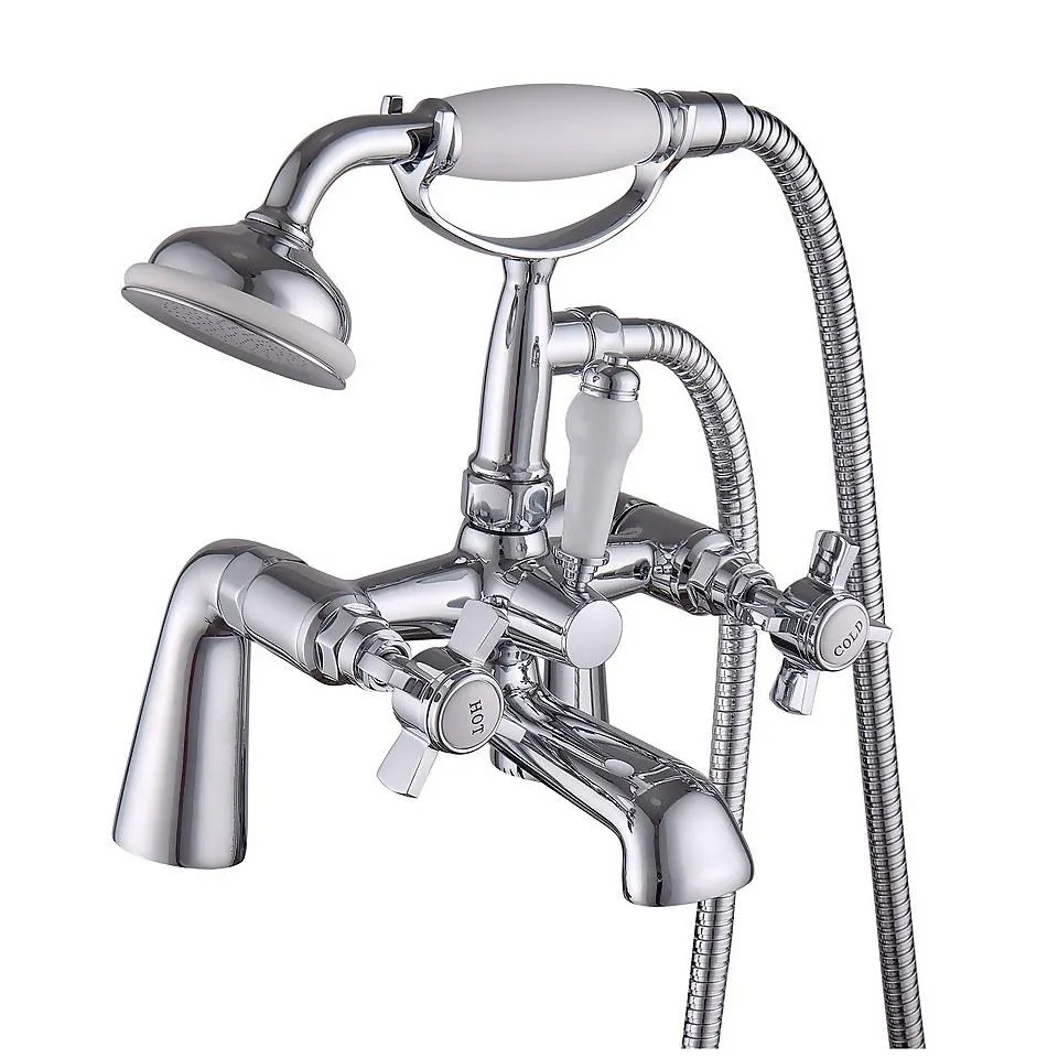 Bathstore Bensham 1895 Bath Shower Mixer - Chrome