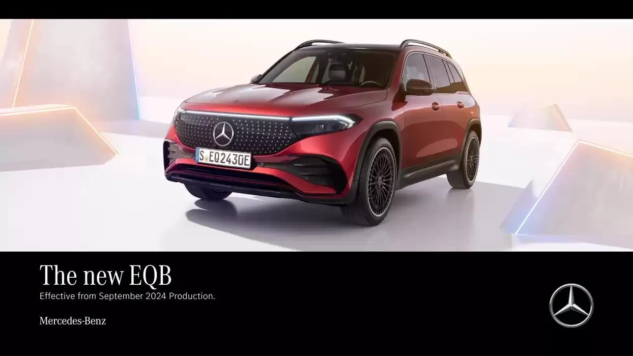 Mercedes Benz New EQB from 11 October to 11 October 2025 - Catalogue Page 1