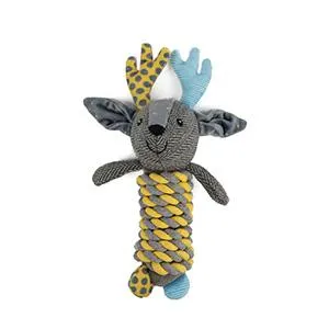 Wainwright's Just for Puppy Rope Body Deer Toy