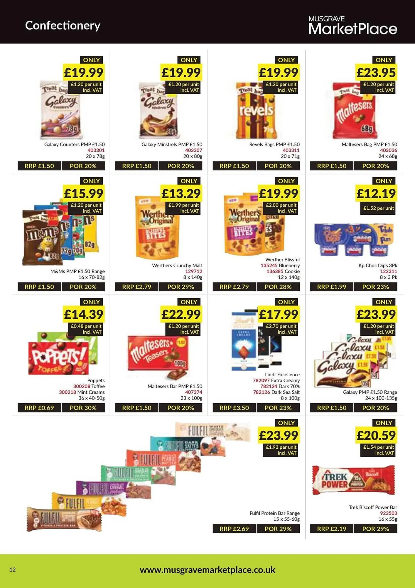 Musgrave MarketPlace leaflet from 14 July to 3 August 2025 - Catalogue Page 12