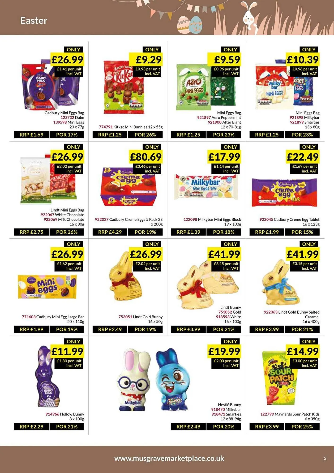 Musgrave MarketPlace leaflet from 1 April to 20 April 2025 - Catalogue Page 3
