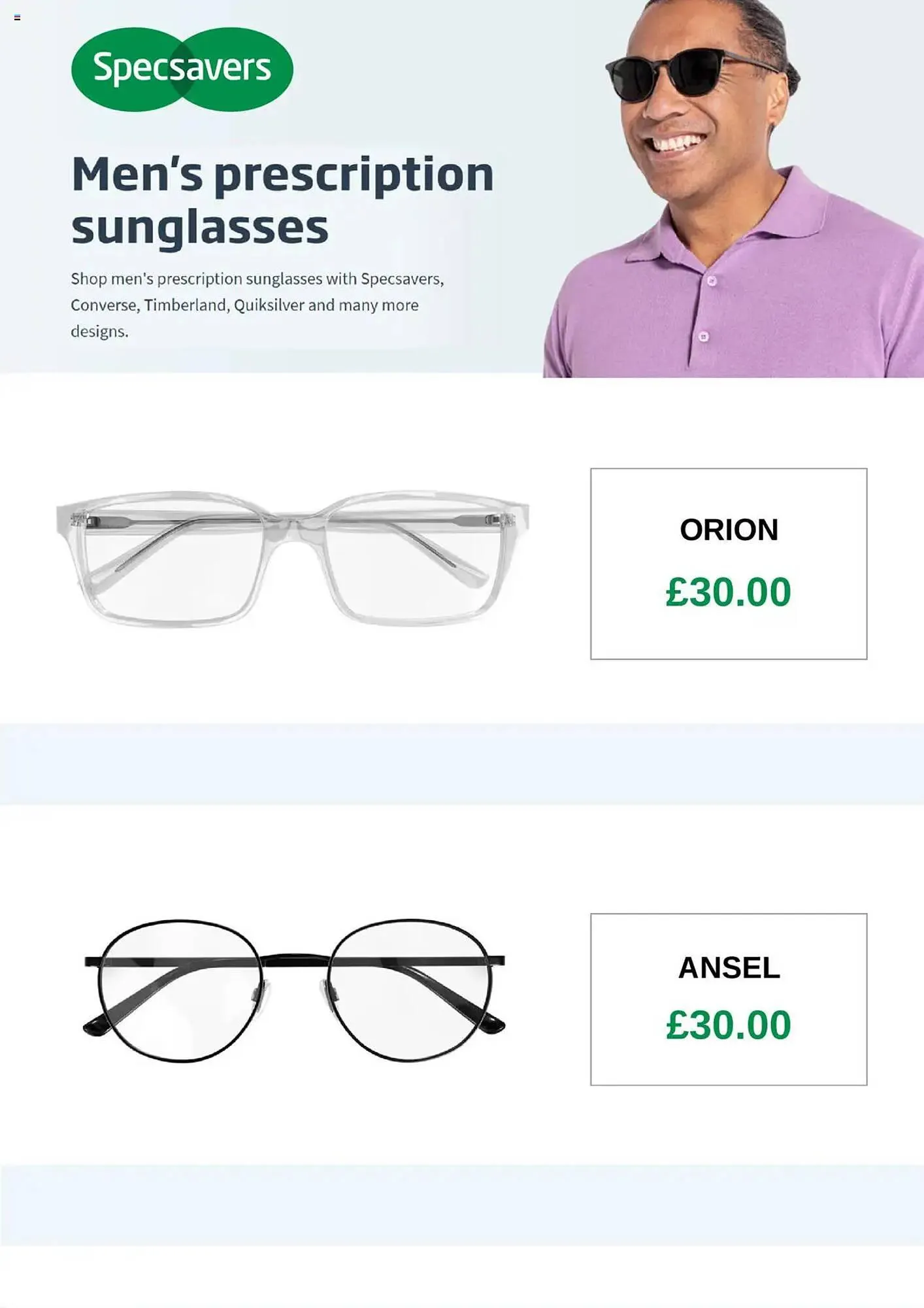 Specsavers leaflet from 8 April to 7 May 2025 - Catalogue Page 3