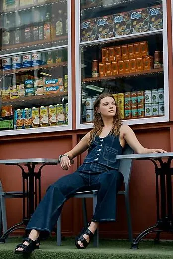 Seventy + Mochi Queenie Wide-Leg Jeans