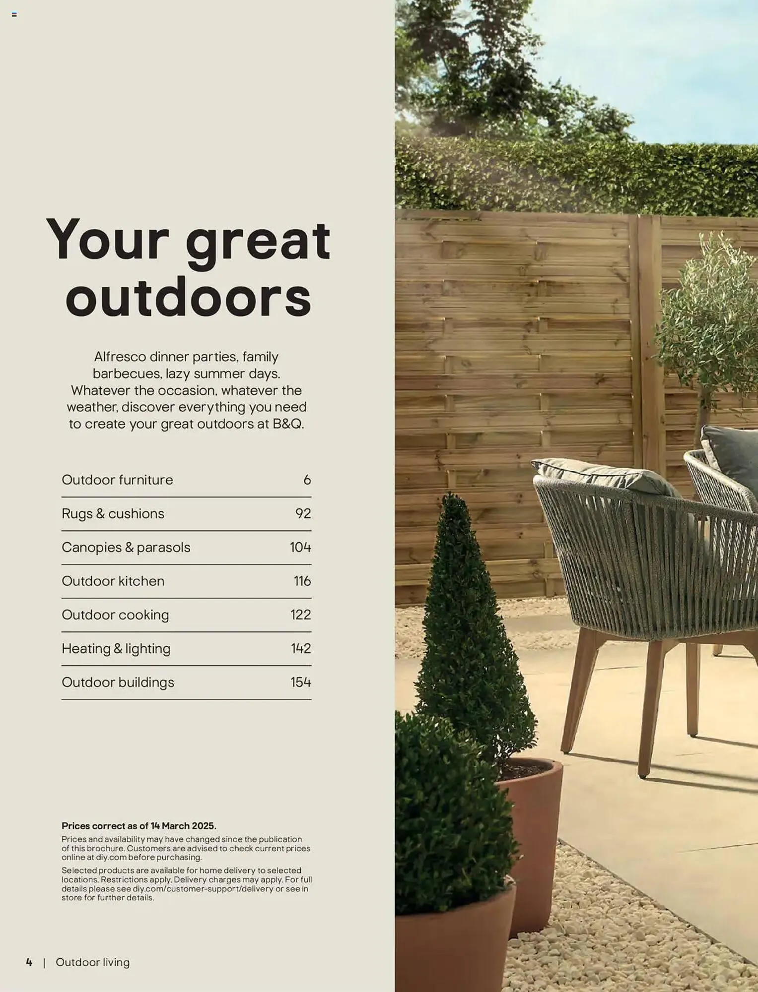 B&Q leaflet from 14 March to 30 September 2025 - Catalogue Page 4