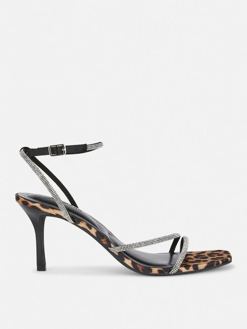 Diamante Strappy Heeled Sandal