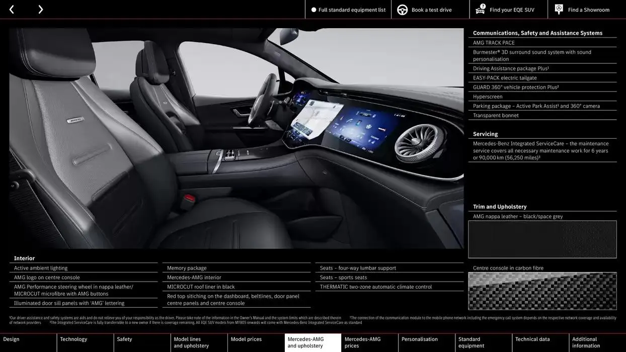 Mercedes Benz New EQE SUV from 25 October to 25 October 2025 - Catalogue Page 37